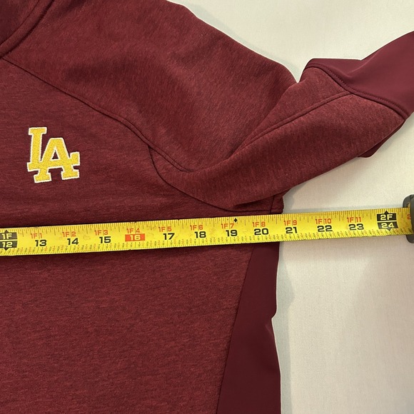Under Armour Qualifier Sweatshirt Small Maroon Red ColdGear Outdoor Active LA - Picture 6 of 8